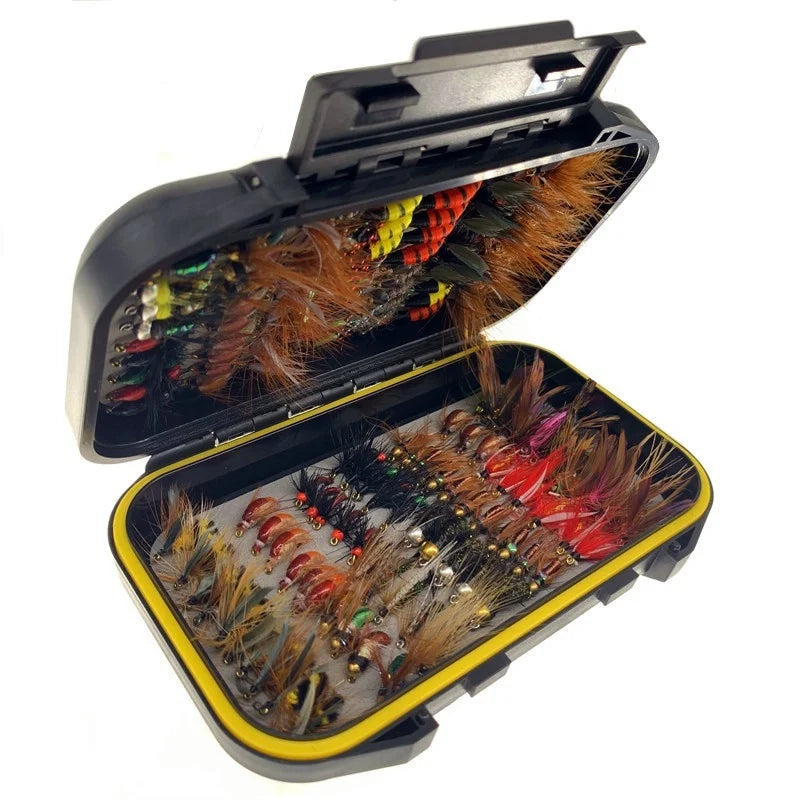 Fly Fishing Lures (40/62/91/131 Piece Boxset) - Sherwood and Hunter