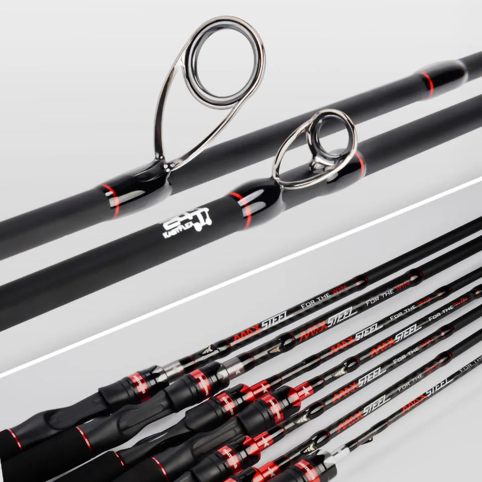 KastKing Max Steel Carbon Spinning Rod - Sherwood and Hunter