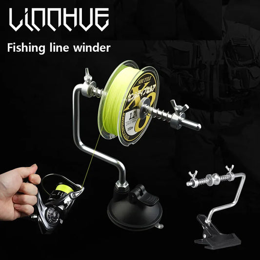 LINNHUE Portable Fishing Line Winder/Spooler Machine - Sherwood and Hunter