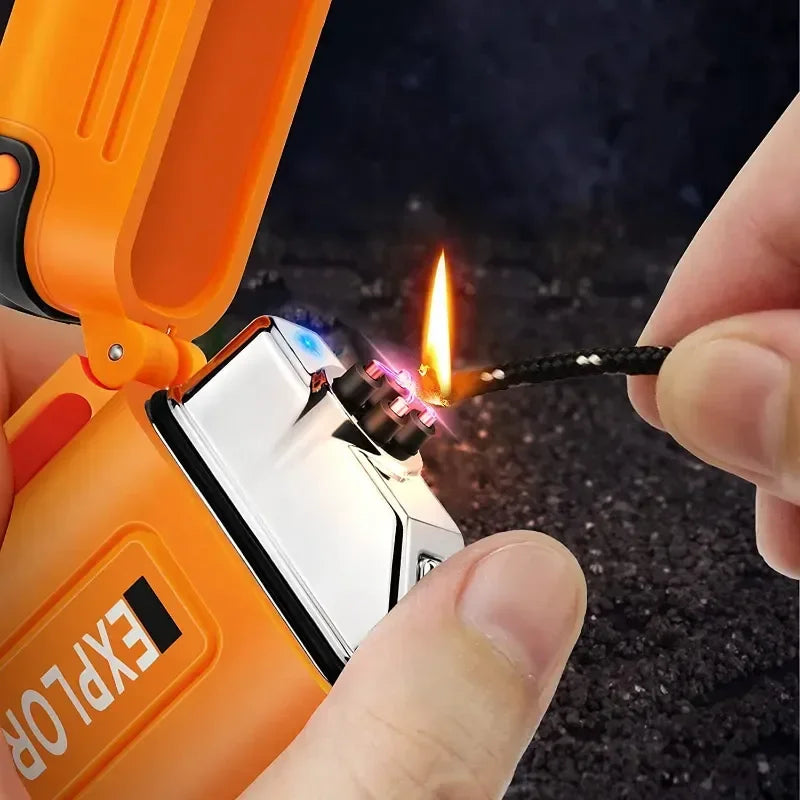 NEW! Fully Waterproof USB Ultimate Survival Plasma Lighter - Sherwood and Hunter