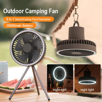 Portable Rechargeable Camping Fan - Sherwood and Hunter