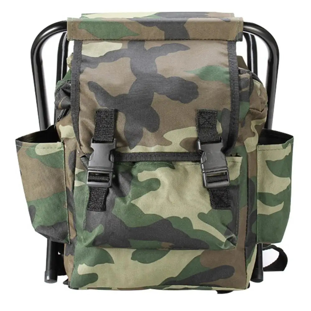 Outdoor Camouflage Backpack/Chair - Sherwood and Hunter