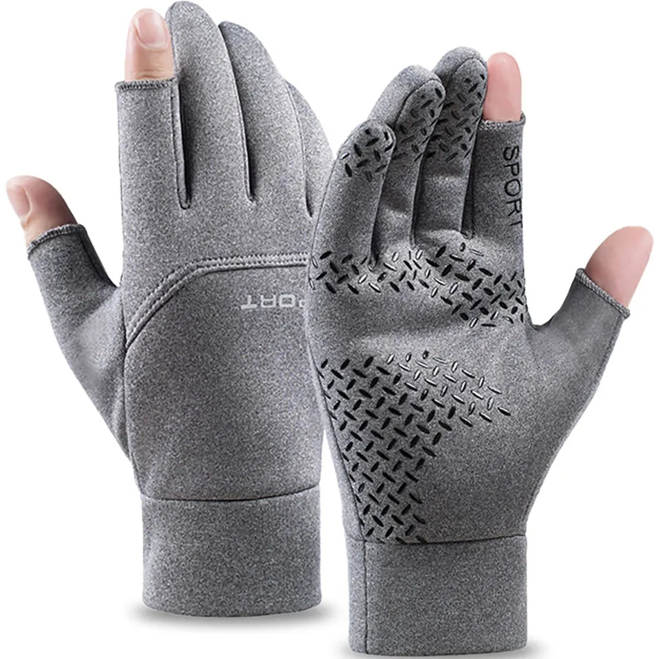 Winter Universal Anti-slip Fishing Gloves - Sherwood and Hunter