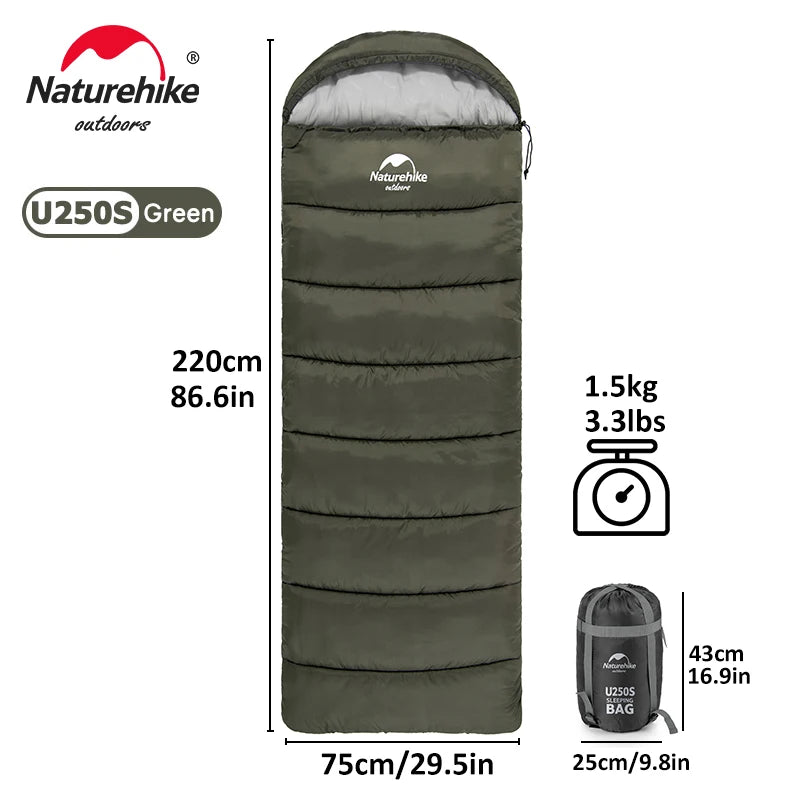 Naturehike Ultralight Winter Sleeping Bag - Sherwood and Hunter