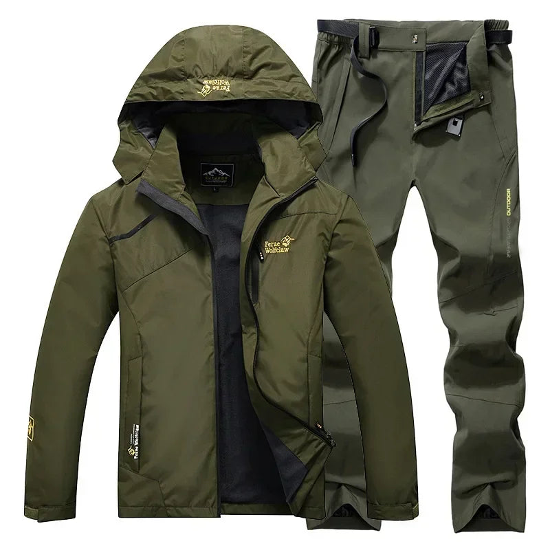 Spring/Autumn Waterproof Hooded Fishing Jacket - Sherwood and Hunter