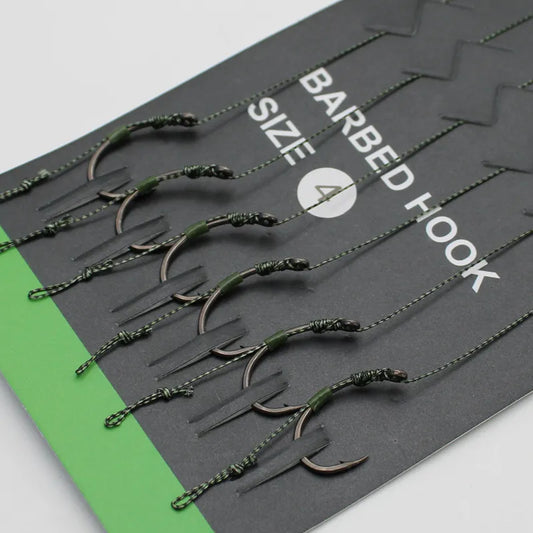 6pcs Hair Rigs Carp Fishing Accessories - Sherwood and Hunter